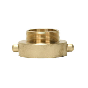 B37-25Q20T - Reducer 2.5" Female QST x 2" Male NPT Brass Pin Lug