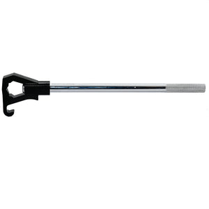 #NFC-107-L - Single Head Adjustable Hydrant Wrench - Long Handle(Brite Finish)