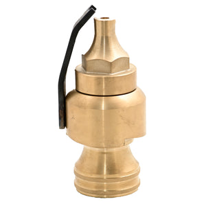 NFC-BSN-150S - 1.5" Brass Sewer Nozzle, Female Swivel NPSH with Cuttung Blade (includes one extra blade)